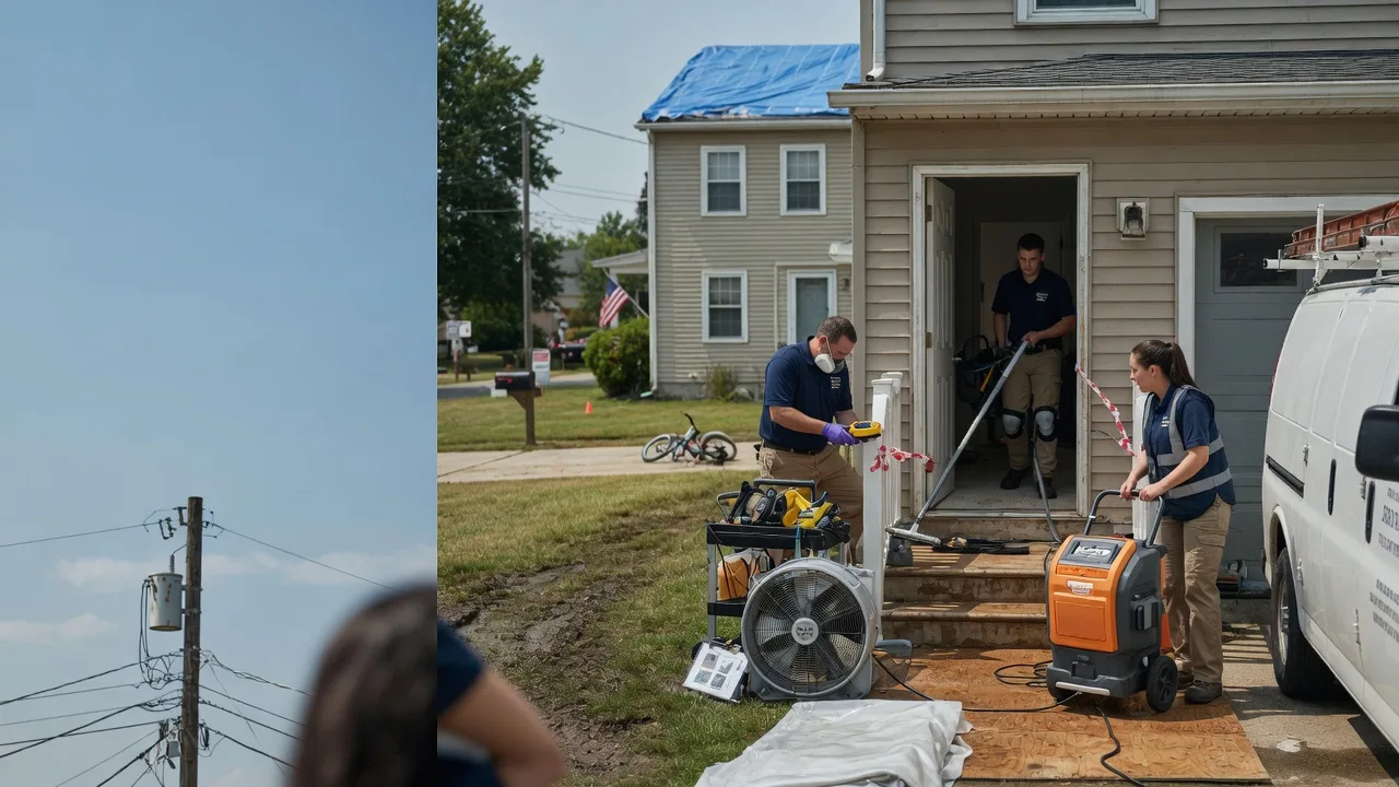 Water Damage Repair in London, OH near me